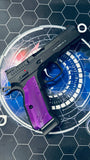 Custom KJ Works CZ Shadow 2 Gel Blaster - Purple Grips