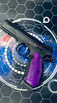 Custom KJ Works CZ Shadow 2 Gel Blaster - Purple Grips