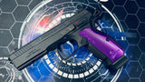 Custom KJ Works CZ Shadow 2 Gel Blaster - Purple Grips