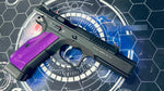 Custom KJ Works CZ Shadow 2 Gel Blaster - Purple Grips