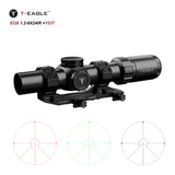 T-Eagle 1.2-6X24IR LPVO Scope - Black
