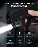 FZ Shoot Weapon Flashlight - Black
