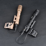 M600 Tactical Flashlight Set w/20mm Rail Remote Switch