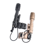 M600 Tactical Flashlight Set w/20mm Rail Remote Switch