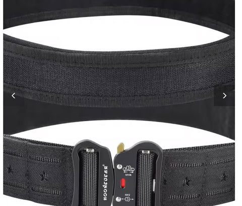Tactical Gun Belt w/Quick Release Metal Buckle - Large Size