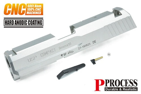 Guarder Aluminium CNC Slide Set for MARUI USP Compact (Silver)