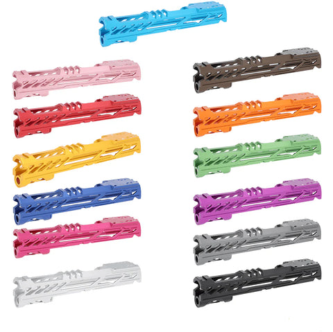 Dr. Black Aluminium Optics Ready Slide For Tokyo Marui Hi Capa 5.1 GBB (Type Y MOS) - Black