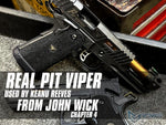 Armourer Works EMG TTI JW4 Pit Viper Gas Pistol - Movie Ver