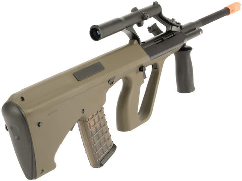 Snow Wolf AUG A1 Military Bullpup Rifle w/ Integrated Scope (Colour: OD Green)