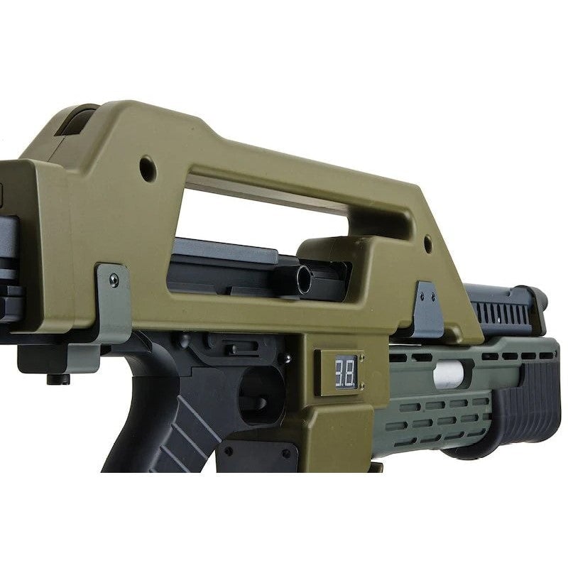 SW Aliens M41A Pulse Rifle AEG Gel Blaster (SW-11-OD) – Armoured Heaven