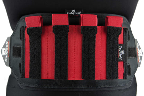 CubySoft® THUNDER MAG POUCH | SMG x4 | RED