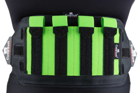 CubySoft® THUNDER MAG POUCH | SMG x4 | FLURO GREEN
