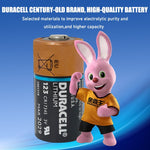 Duracell CR123A Battery 2 Pack