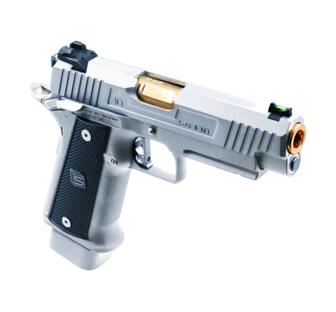 EMG / Salient Arms International™ 2011 DS Pistol 4.3 Hi Capa Gel Blaster Silver