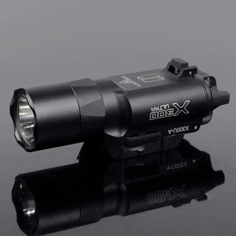 Surefire X300U-A 350 Lumens High Output Weapon Flashlight - Black