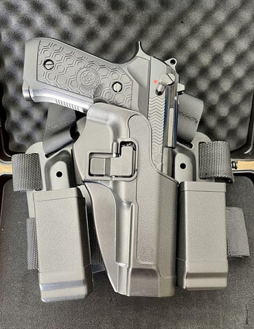 Tactcal Adjustable Drop Leg Thgh Pstol Holster Mag Pouch Rght Hand Tactcal Adjustable Drop Leg Thgh Pstol Holster Mag Pouch Rght Hand