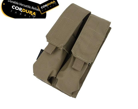 TMC MP7A1 Double Magazine Pouch Coyote Brown